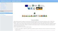 Desktop Screenshot of ambitosociale16.sinp.net