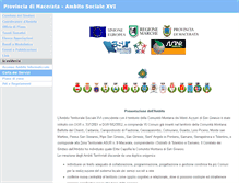 Tablet Screenshot of ambitosociale16.sinp.net